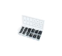 KS Tools Boîte de rangement 970.0390 – Assortiment de vis M4–M10 106 pcs Noir