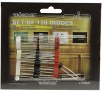 Assortiment de diodes Whadda K/DIODE1 1 set
