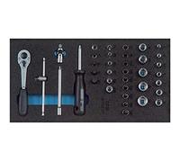 Gedore Assortiment de douilles 2308967 1/4'' 37 pièces module Check-Tool