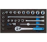 Assortiment de douilles 3/8" dans le module Check-Tool