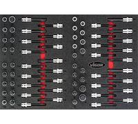 Assortiment de douilles pour tournevis : Nombre d'outils : 69, 1 pièce, référence V4753