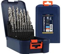 - Assortiment de forets hélicoïdaux HSS-G - DIN 338 - Type N - STEP-X - nus - 25 pièces - EU