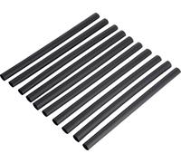 Assortiment de gaines thermorétractables 2:1 DSG Canusa 2810064952CO noir Ø intérieur nominal (avant réduction): 6.40 mm 10 pc(s)
