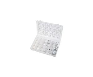 Assortiment de joints - Aluminium - 300 pcs - 970.0160
