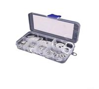 Assortiment de joints plats en cuivre avec boîte pour joint de carter M5 M6 M8 M10 pour M14 Ensemble d'anneaux en cuivre rouge pour applications électriques hydrauliques automobiles 50, 100 ou 120