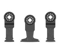 Set de 3 lames de scie Starlock - FLEX - bois et métal - 531055