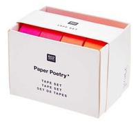 Assortiment de Masking tape - Fluo rose - 1,5 x 5 m - 4 pcs G