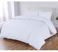 Assortiment de parure de lit Saphire collection 100% coton égyptien de 300 fils au mètre carré - Housse de couette avec taie d'oreiller, egyptian_cotton, blanc, Simple