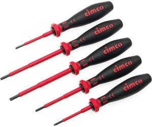 Assortiment de tournevis Cimco 1 000 V VDE TX, 5 pièces, 1 pièce