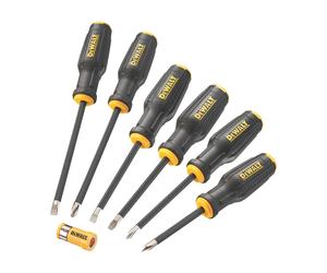 Assortiment de tournevis de démolition DeWALT MaxFit, 6 pièces