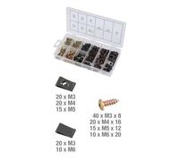 KS Tools Assortiment de vis et d'écrous 170 pièces – 970.0530