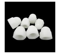 Assortiment d'écrous à capuchon en nylon M3-M12, écrou borgne à dôme hexagonal, couvercle blanc(M5-100pcs)