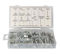 Toolland HAS06 Assortiment de boulons acier galvanisé 240 pc(s)