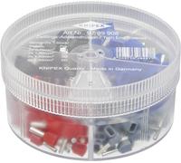 Assortiment dembouts doubles Knipex 97 99 908 0.75 mm² partiellement isolé gris, rouge, noir, bleu 200 pc(s)
