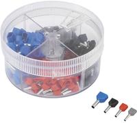 Assortiment d'embouts doubles TRU COMPONENTS TE200SS 739884 0.50 mm² 2.50 mm² gris, rouge, noir, bleu 200 pc(s)