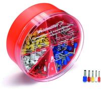 Assortiment dembouts simples blanc, gris, rouge, noir, bleu Weidmüller H-BOX 0,5-2,5QMM DIN 9025430000 400 pc(s) Box