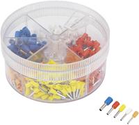 Assortiment dembouts simples TRU COMPONENTS E400GS 739735 orange, blanc, jaune, rouge, bleu 400 pc(s)