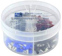 Assortiment dembouts simples Vogt Verbindungstechnik 4016138371468 blanc, gris, rouge, noir, bleu 400 pc(s)