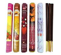 Assortiment d'encens - Bouquet Plaisirs Sucrés 5 parfums / 100 bâtons | HEM