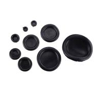 Assortiment d'œillets en Caoutchouc 6-50mm, 130 pièces, Kit de Fixation Joint câblage électrique, Trou Pare-feu, 9 Tailles