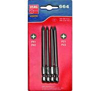 Assortiment D'Insertions En Blister Attaque 1/4’’ USAG 664 S4/100 U06640210