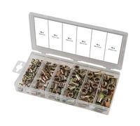 Assortiment d'inserts taraudés acier, 150 pcs