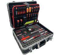 Assortiment d'outils - NOW - 148 pièces - Mallette verrouillable - Chariot intégré