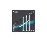 Jeu de clés mixtes Hazet 163-98/17 - Profil de traction à double six pans extérieur - Réf. | 163-98/17