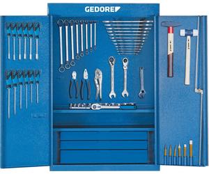 Assortiment d'outils UNIVERSAL 100 pièces + armoire Gedore | 4010886661321