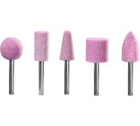 Assortiment Meules sur Tige METABO, Acier et Fonte d'Acier, Pour Meuleuse Droite, 5 Pièces