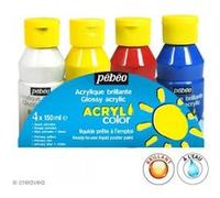 Assortiment Peinture Acrylcolor - Classique - 150 ml - 4 pcs G