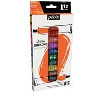 Assortiment Peinture Gouache Pébéo - Studio Gouache - 12 x 12 ml G
