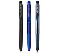 Assortiment - signo Uni Knock Stylo à bille UMN-155 RT1 0,38 mm Noir, Bleu & Bleu-Noir