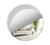 ASSRECT Miroir Mural Adhesif 20cm Miroir Rond Autocollant Muraux Flexible Miroir Acrylique Adhésif Porte Placard Bricolage Décoration Murale sans Cadre pour Salle De Bain Salon Chambre