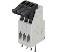 AST 021-03 - Borne à ressort à 3 broches, espacement 2,5 mm