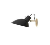 Astep VV Cinquanta Wall with Switch Wandleuchte, laiton / noir
