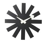 Asterisk Clock Horloge Murale - noir Vitra - 4055737006159