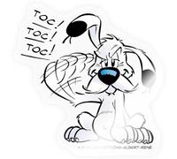Astérix & Obélix IdéfixToc Toc Toc Autocollant Sticker