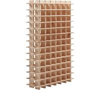 Astigarraga Casier à bouteilles en pin - Beige