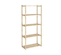Astigarraga Etagère 5 tablettes à lattes 171x65x30cm - nc-5-30