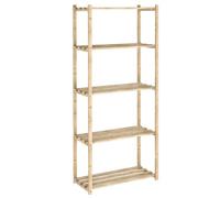 Astigarraga étagère colonne 5 tablettes - Naturel