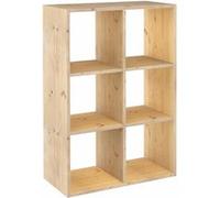Astigarraga Étagère rangement 6 casiers, 105 x 70.8 x 33 cm