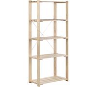 ASTIGARRAGA KIT LINE Etagère en pin Massif Nova 76.5 x 38.5 x 174.5 cm