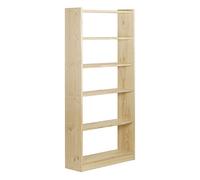 ASTIGARRAGA Kit Line, étagère bibliothèque Gala 6 étagères, Bois Massif pin - 184,7 x 79,6 x 25 cm