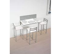 ASTIMESA Sticker Mural Table de Cuisine, métal, Blanc, 90 x 50 cm ou 90 x 30 cm