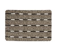 Astra Paillasson extérieur - Tapis de propreté résistant - paillasson antidérapant - Essuie-Pieds - Porte d'entrée - terrasse - Jardin - 40x60 cm Beige