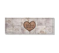 Astra Tapis de propreté Doux et Moelleux Pure & Soft - Tapis de propreté intérieur - Paillasson résistant - Patchwork 50 x 150 cm