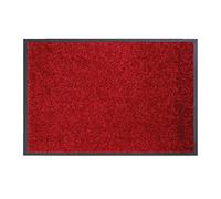 Astra Tapis de propreté résistant Perle - paillasson antidérapant - paillasson pour l'intérieur - Tapis d'entrée - Tapis (Rouge, 60x80cm)