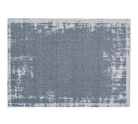 Astra Tapis d'entrée antidérapant intérieur 50x70 cm Bordure Unie Grise - Tapis Anti-salissures Absorbant - Lavable en Machine 30°C - Tapis de Porte Design
