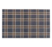 Astra Tapis d'entrée antidérapant intérieur 66 x 110 cm Carreaux - Tapis Anti-salissures Ultra Absorbant - Lavable en Machine 30°C - Tapis de Porte Design